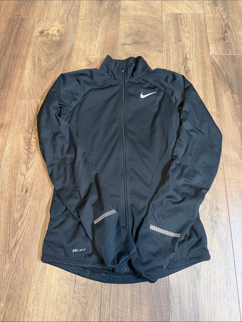 Like New Nike Woman’s Black Performance Dri-FIT Full-Zip Jacket XS